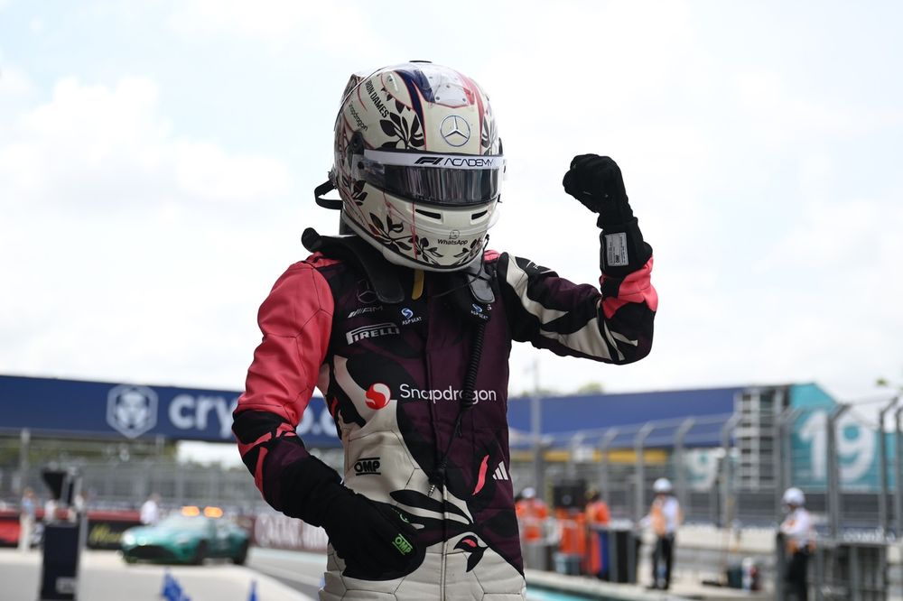 Doriane Pin est soutenue par Mercedes en F1 Academy.