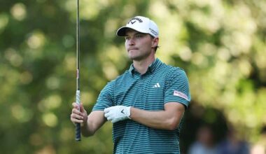 Seul leader, Rasmus Højgaard envoie un message fort à Luke Donald. Adrien Saddier s’invite à la lutte !