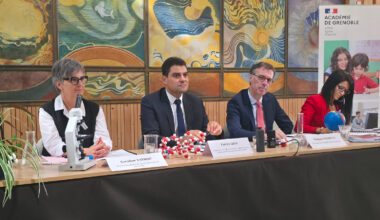 Philippe Dulbecco, recteur de l'Académie de Grenoble a présenté les grandes orientations de la rentrée scolaire 2025-2026. © Joël Kermabon - Place Gre'net