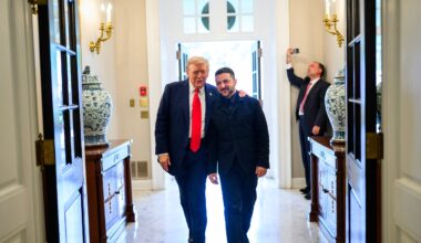 En images dans les coulisses des négociations pour la paix en Ukraine à la Maison Blanche