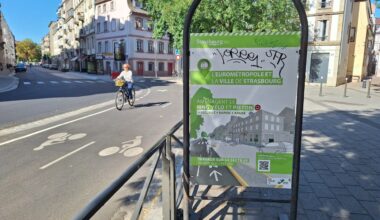 Strasbourg. Pas encore fini, le ring vélo séduit déjà : "C'est super pratique !"