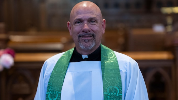 Robert Apgar-Taylor à l’Église Unie Wesley-Knox de London, en Ontario.
