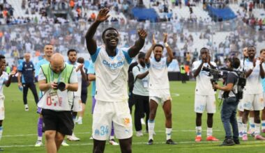 OM-Paris FC (5-2) : "Auba" en héros, Vaz au culot, découvrez les notes des Olympiens - La Provence