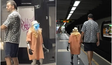 pourquoi un robot déguisé en femme a été aperçu dans le métro TCL