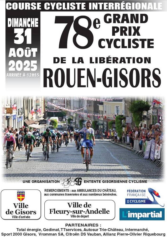 Rouen-Gisors 31 août 2025 guide technique 01