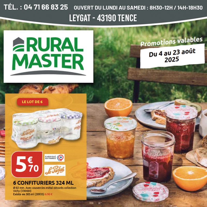 Tence Rural Master août 2025
