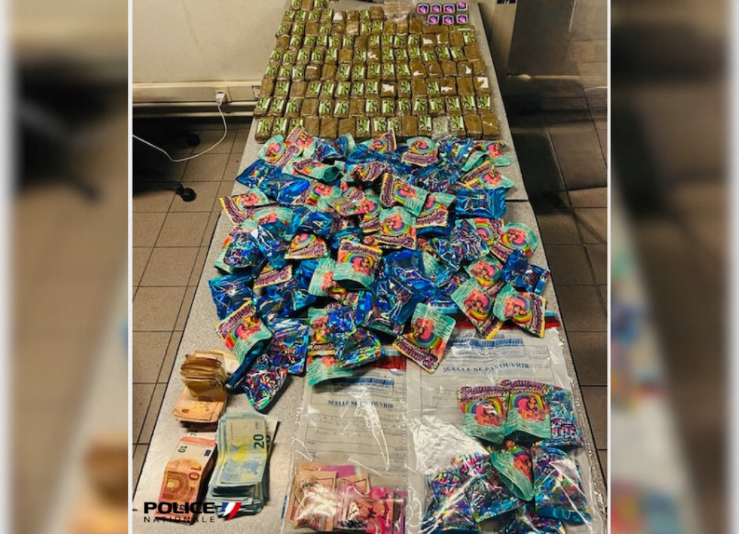 Toulouse. Plus de 13 kg de cannabis et 3100 € en liquide retrouvés au domicile du trafiquant