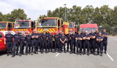 des sapeurs-pompiers de Loire-Atlantique envoyés en renfort