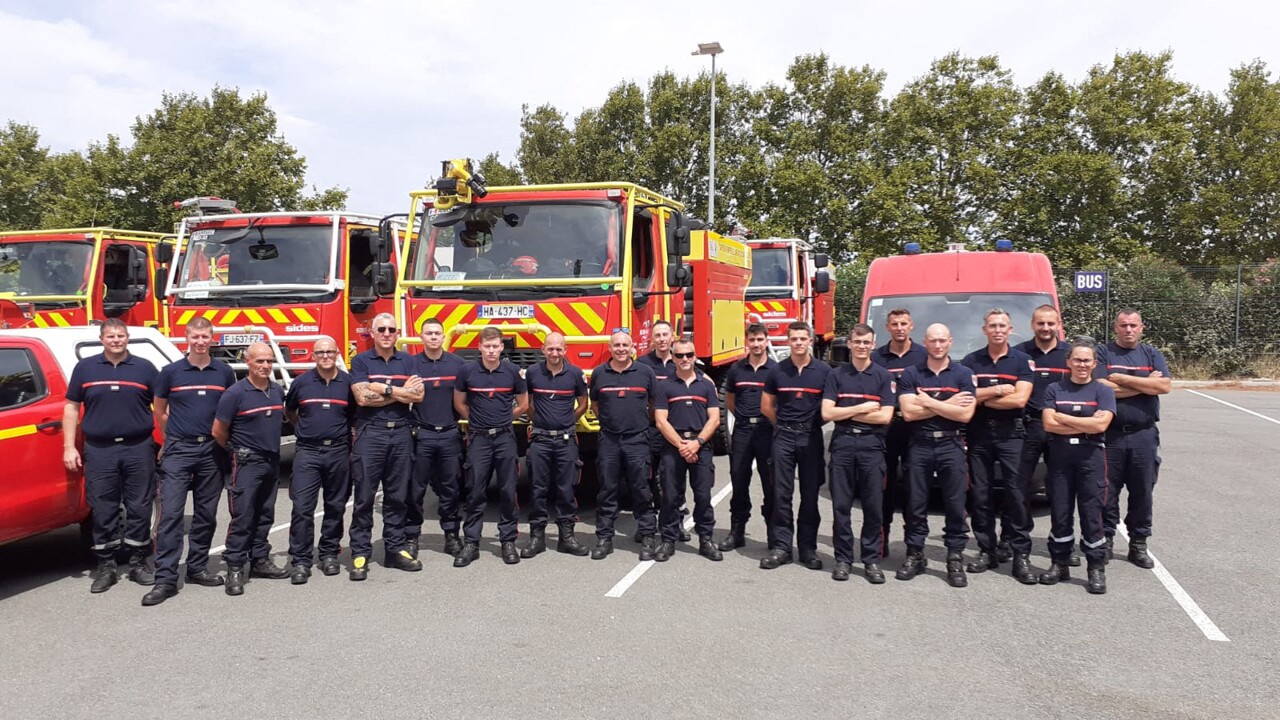 des sapeurs-pompiers de Loire-Atlantique envoyés en renfort