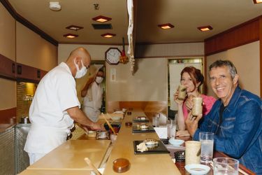Chez Sukiyabashi Jiro, où officient de grands maîtres du sushi, longtemps auréolé de trois étoiles Michelin. Le 1er août.