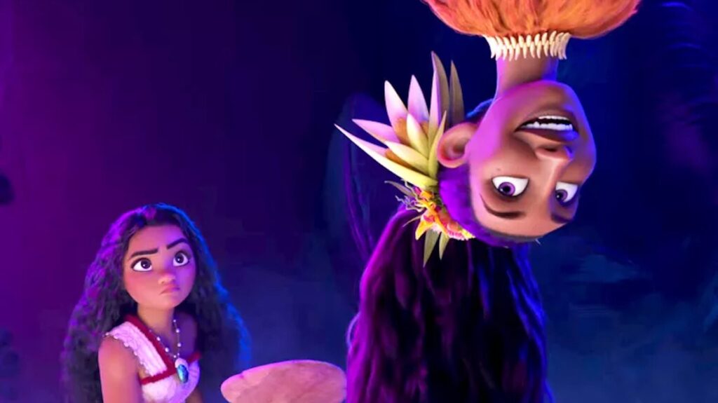 Matangi et Vaiana // Source : Disney