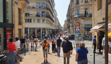 des restaurants épinglés dans le centre historique de Bordeaux