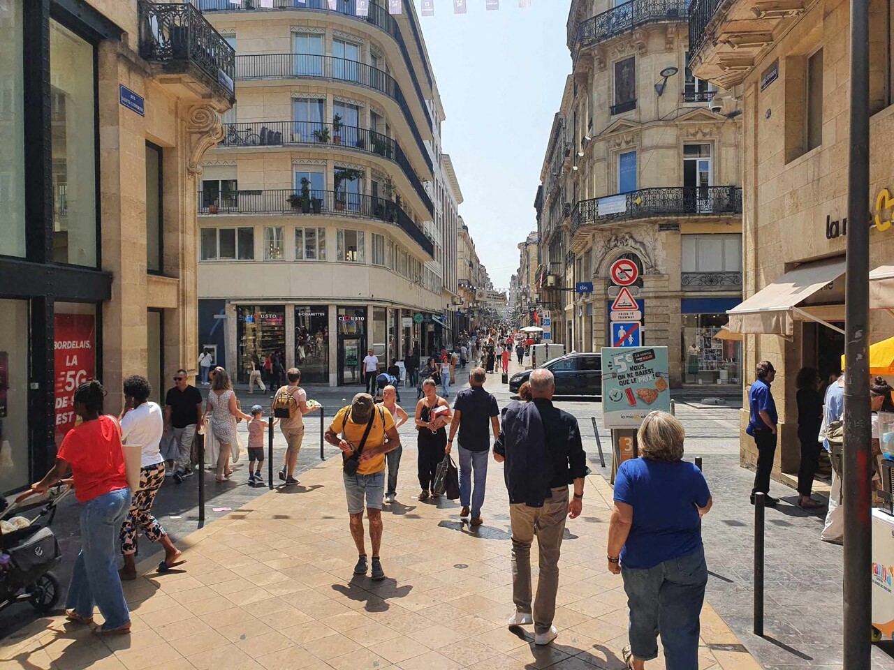 des restaurants épinglés dans le centre historique de Bordeaux