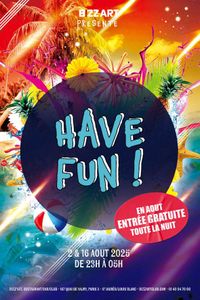 Affiche Sophonie “stand-up Musical + Concert Live” + Have Fun Feat Dj Loïs Bizz'Art Paris