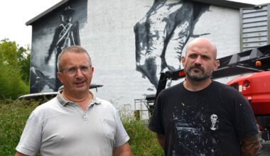 Idaux-Mendy : une fresque géante à la zone artisanale