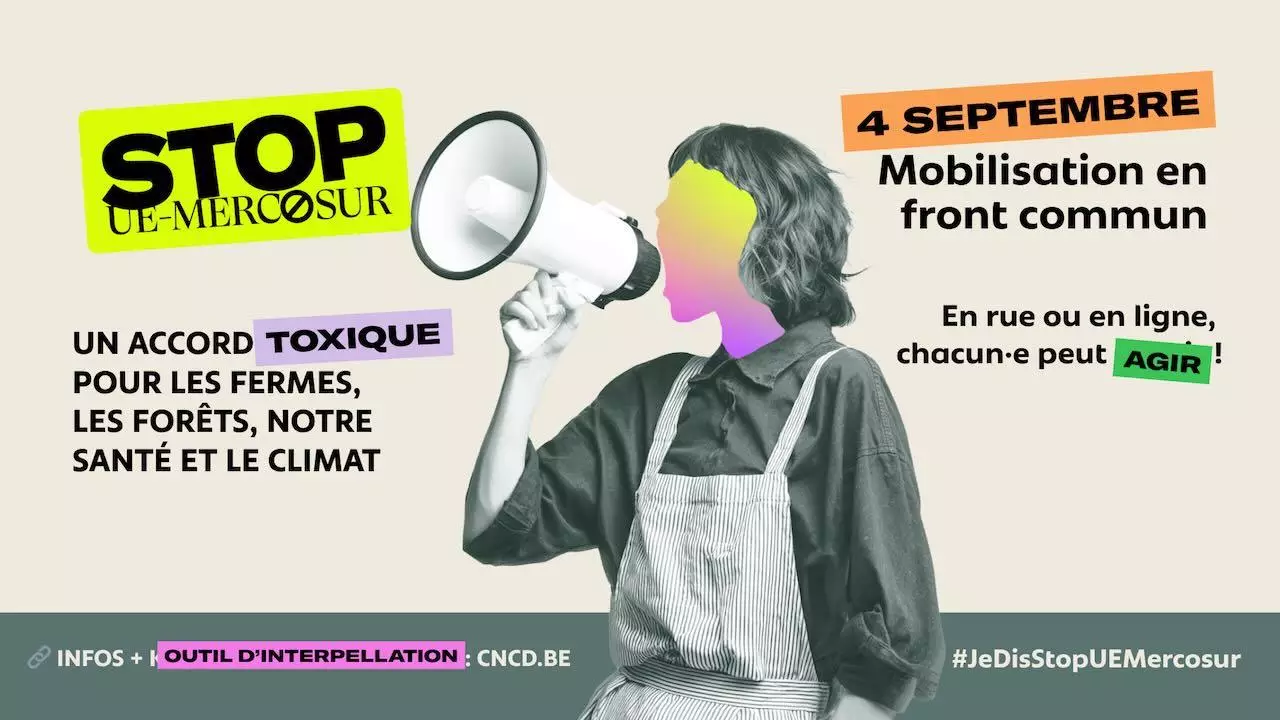 Stop UE-Mercosur – Mobilisation citoyenne en front commun – 🔴 Info Libertaire