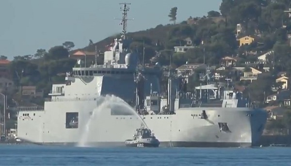 Second Bâtiment ravitailleur de forces de la Marine, le "Jacques Stosskopf" a rejoint son port base de Toulon