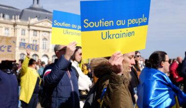 « L’Ukraine ne peut pas être une marchandise entre Trump et Poutine », manifestation à Bordeaux