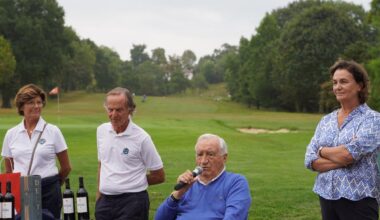 trois familles de joueurs émérites réunies au golf de la Nivelle