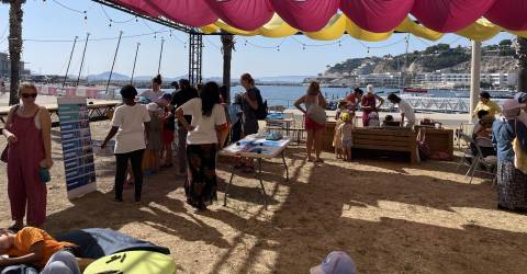 À Marseille, l’ancienne marina olympique se transforme en village estival pour petits et grands