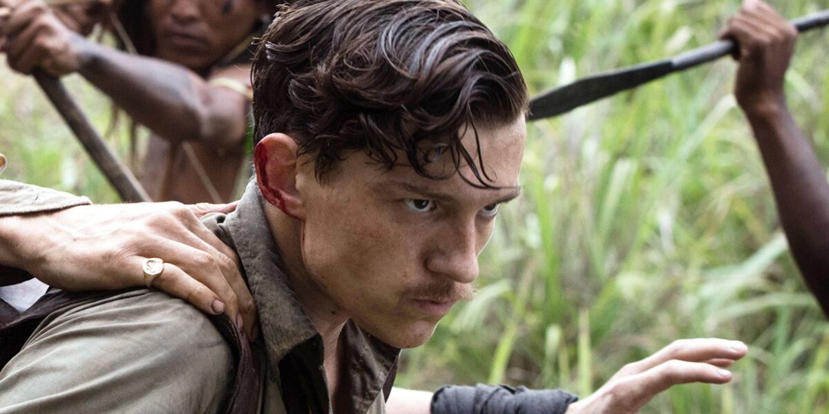 Tom Holland porte-t-il une vraie moustache dans le film de James Gray ?