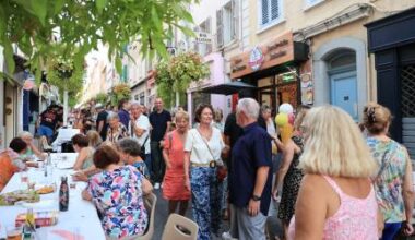ambiance festive et rues piétonnes au Mourillon pour le « Picnic Day »