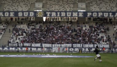 les joueurs des Girondins de Bordeaux déjà sermonnés par les supporters