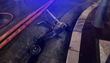 Une trottinette prend feu dans un appartement au 2e étage au boulevard Vauban à Marseille
