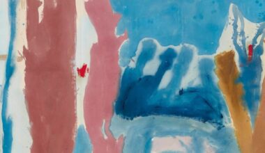 Helen Frankenthaler, Open Wall (detail)