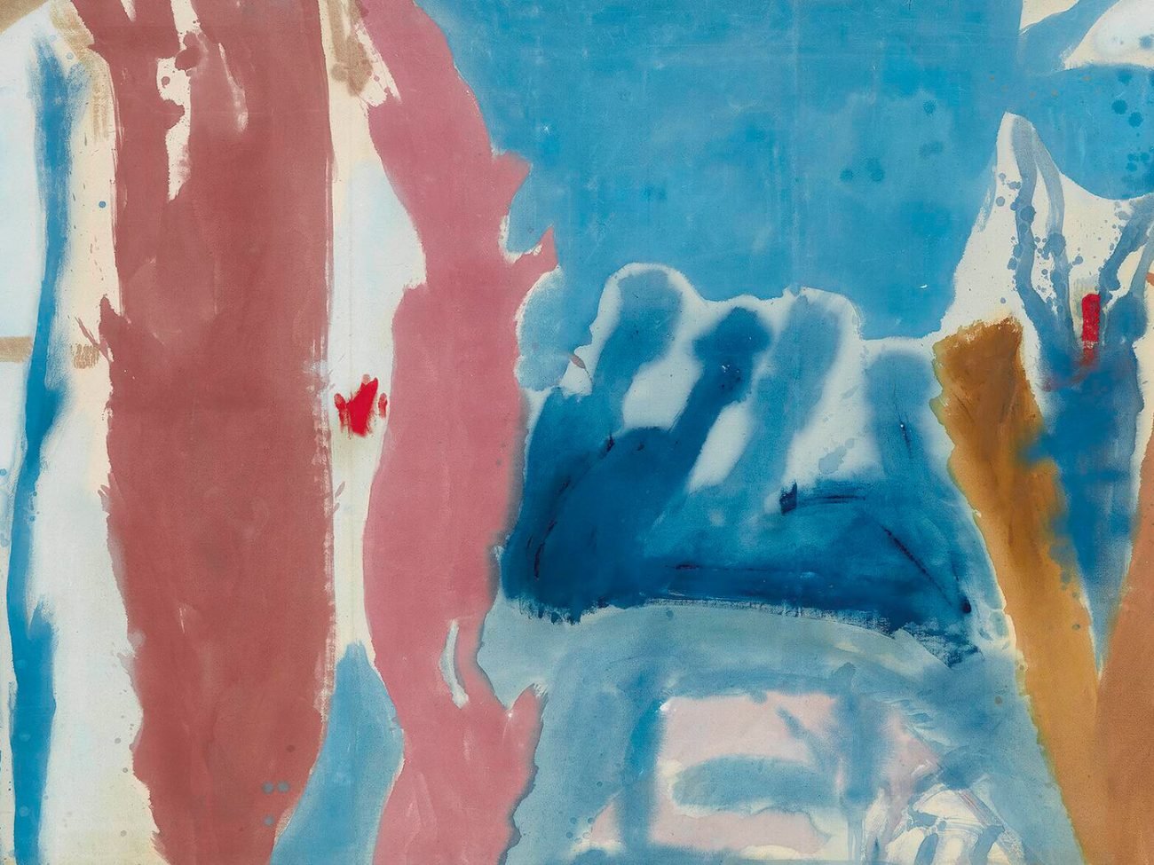 Helen Frankenthaler, Open Wall (detail)