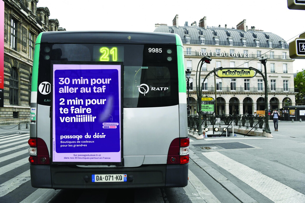 avez-vous vu ces affiches très osées de Passage du Désir ?