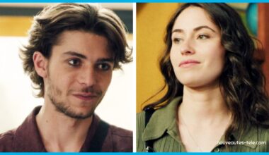 Morgane et Vadim dans Plus belle la vie