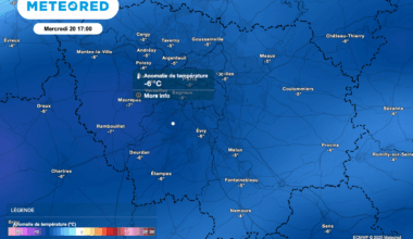 Vers un brusque changement de temps à Paris et en Île-de-France avec une chute des températures. Que va-t-il se passer ?