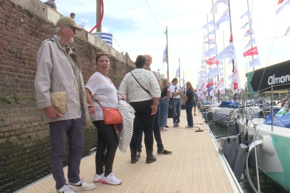 première journée à Rouen pour les skippers