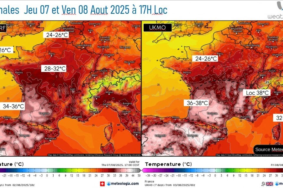 Les températures vont atteindre les 38 degrés.