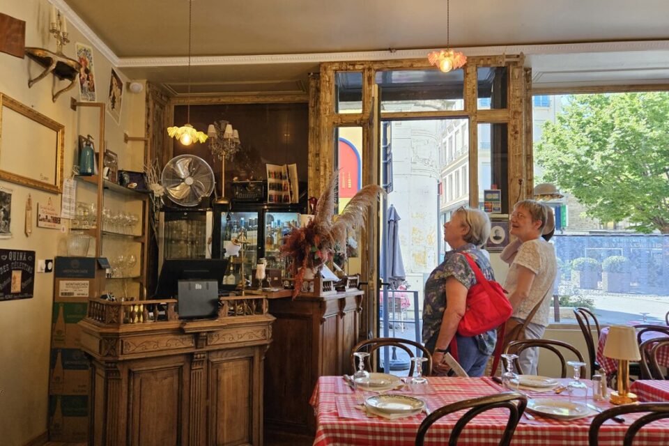 Yves Larocca a ouvert son Bistrot d'Antan en mai à Saint-Étienne