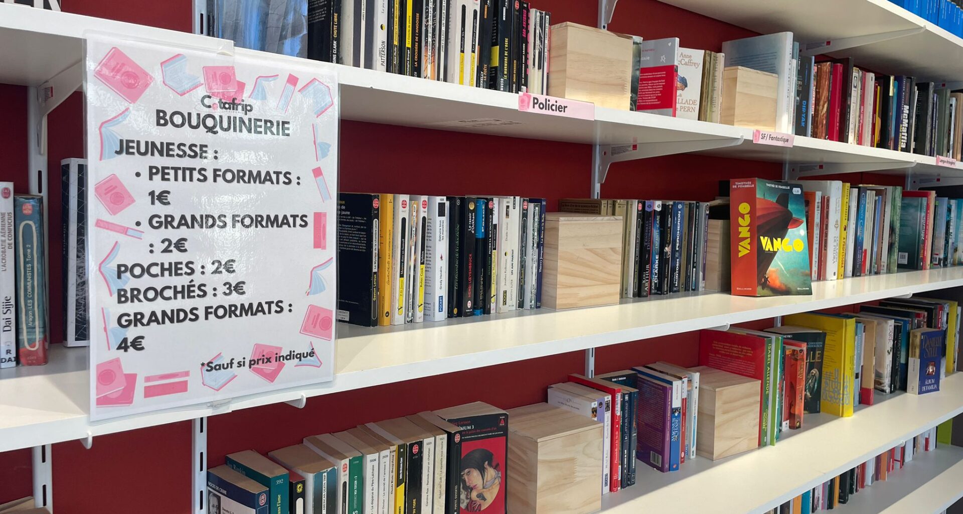 La Bouquinerie : le nouveau temple des livres à petits prix espère s'implanter durablement à Lillenium - 26/08/2025