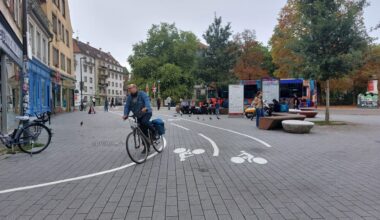 IMAGES. À Strasbourg, le ring vélo avance entre la Krutenau et la Grande-Île avec un aménagement discret