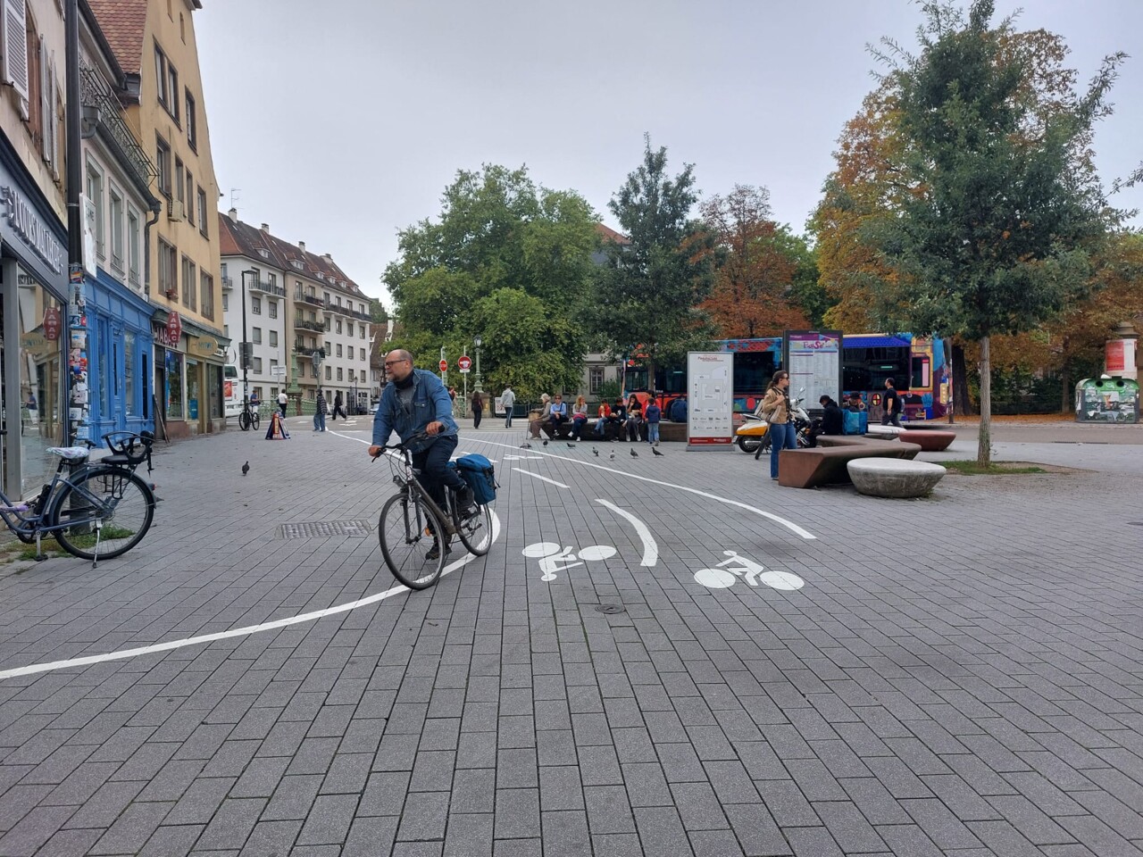 IMAGES. À Strasbourg, le ring vélo avance entre la Krutenau et la Grande-Île avec un aménagement discret