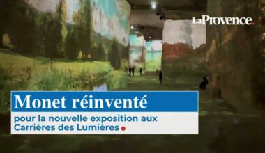 Aux Baux-de-Provence, Claude Monet et l’impressionnisme célébrés aux Carrières des Lumières