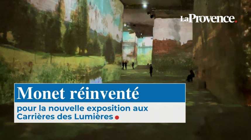 Aux Baux-de-Provence, Claude Monet et l’impressionnisme célébrés aux Carrières des Lumières