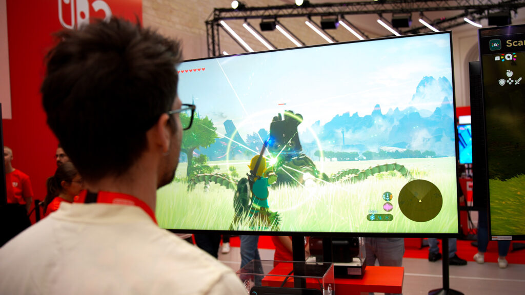 The Legend of Zelda: Breath of the Wild sur Switch 2 // Source : Nino Barbey pour Numerama