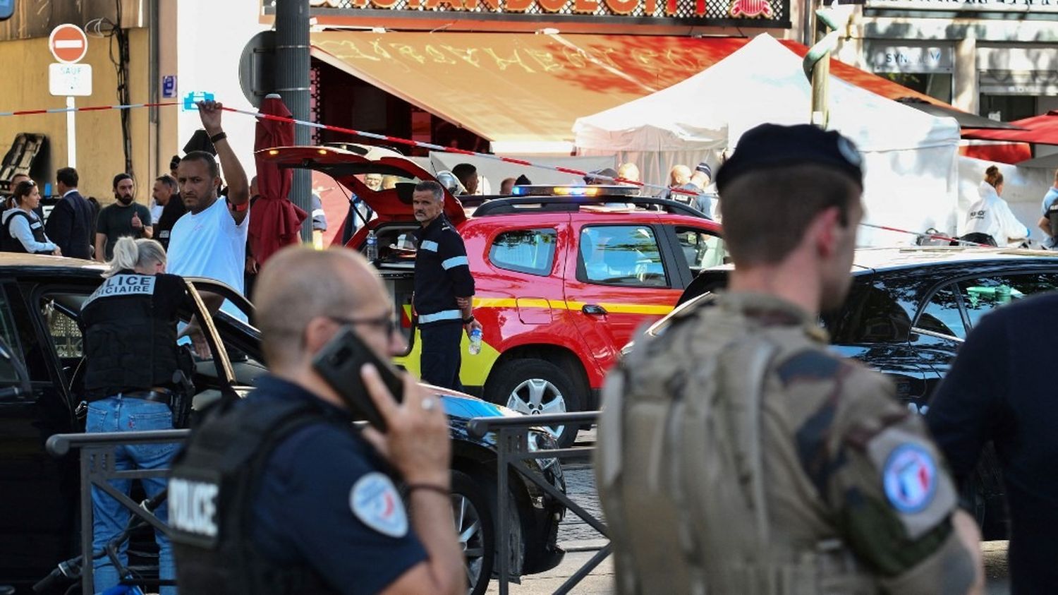 le ministre de l'Intérieur est arrivé sur place, le parquet national antiterroriste ne se saisit pas pour le moment