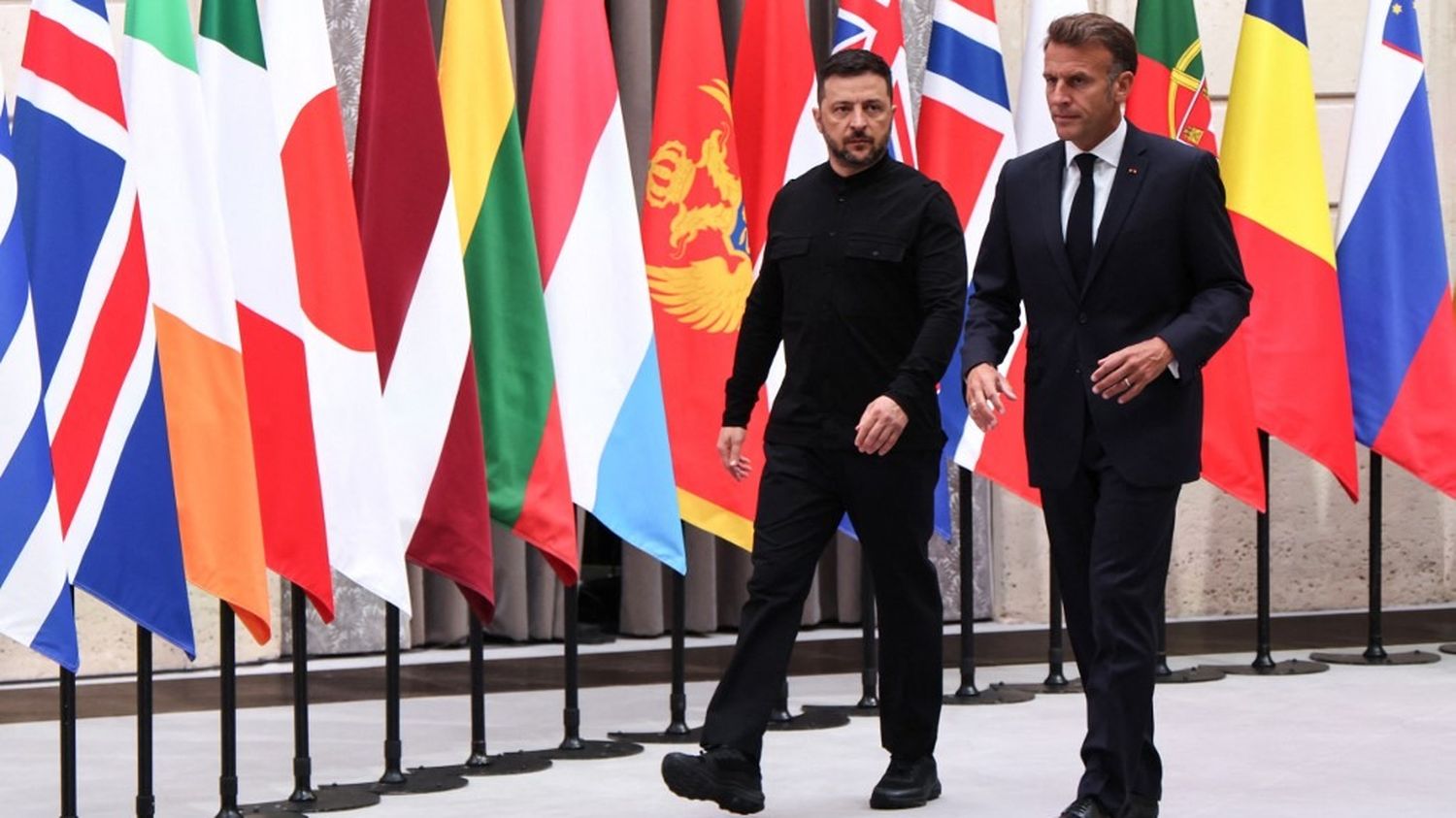 les pays membres de la "coalition des volontaires" réunis à Paris autour des garanties de sécurité proposées à Kiev