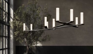 Studio Odile Decq, Dix Bougies, suspension Luceplan