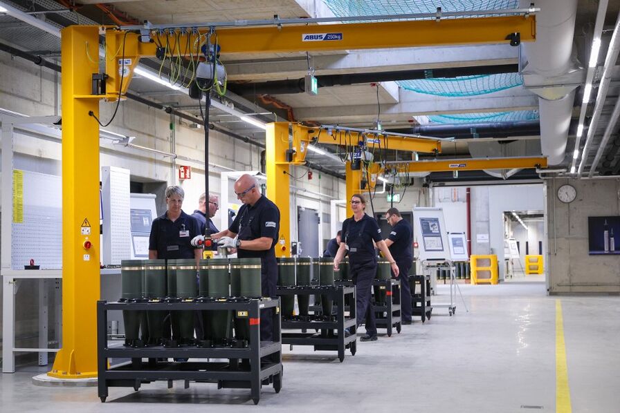 En Allemagne, la plus grande usine de munitions d'Europe va doper les stocks des membres de l'OTAN