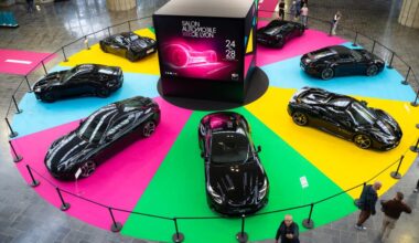 Salon Automobile de Lyon. Champagne et people à la soirée avant-première
