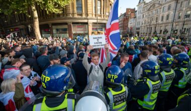 plus de 110.000 personnes rassemblées à Londres contre la submersion migratoire
