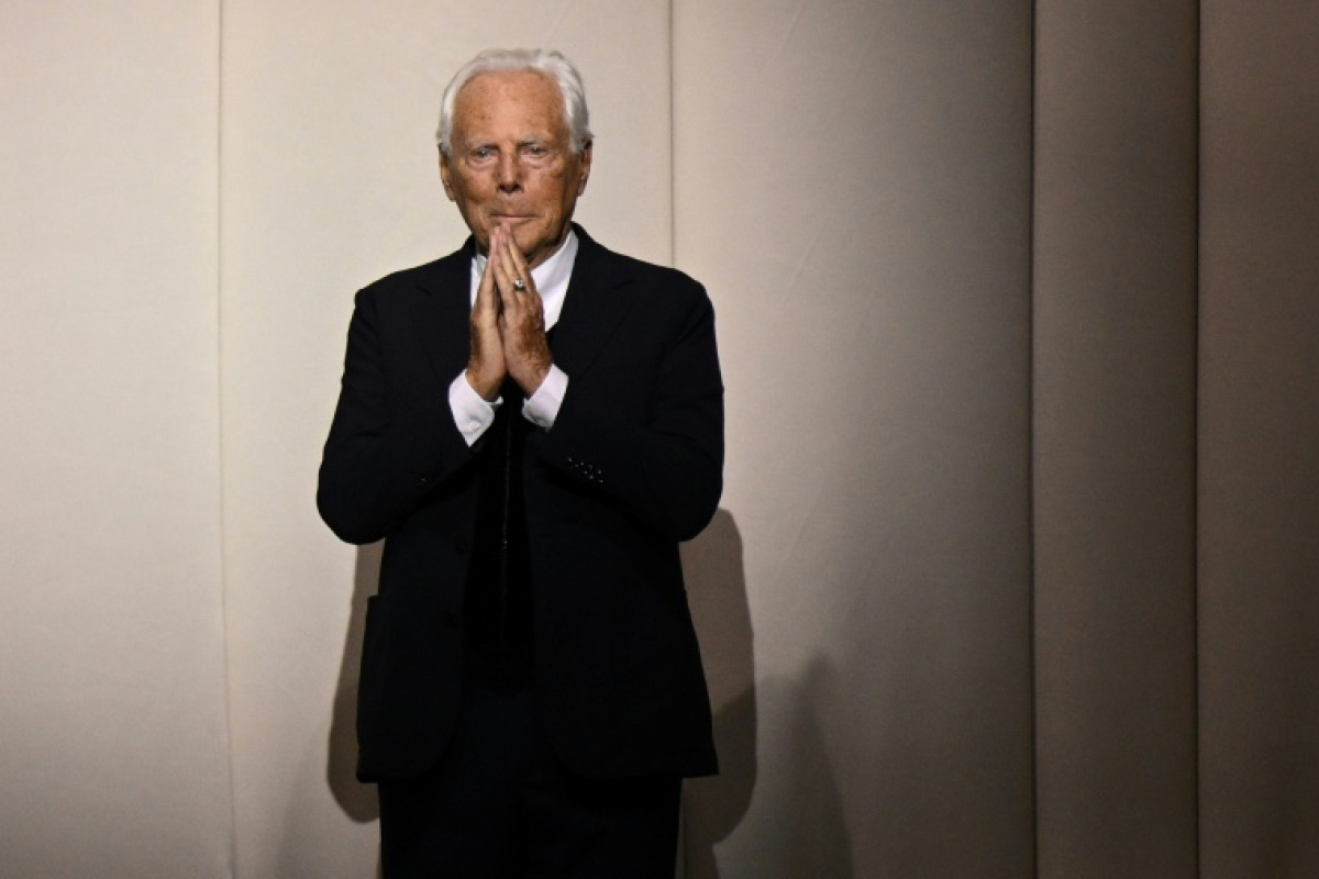 Armani va être cédé à un géant du luxe, selon le testament du styliste - 12/09/2025 à 19:09