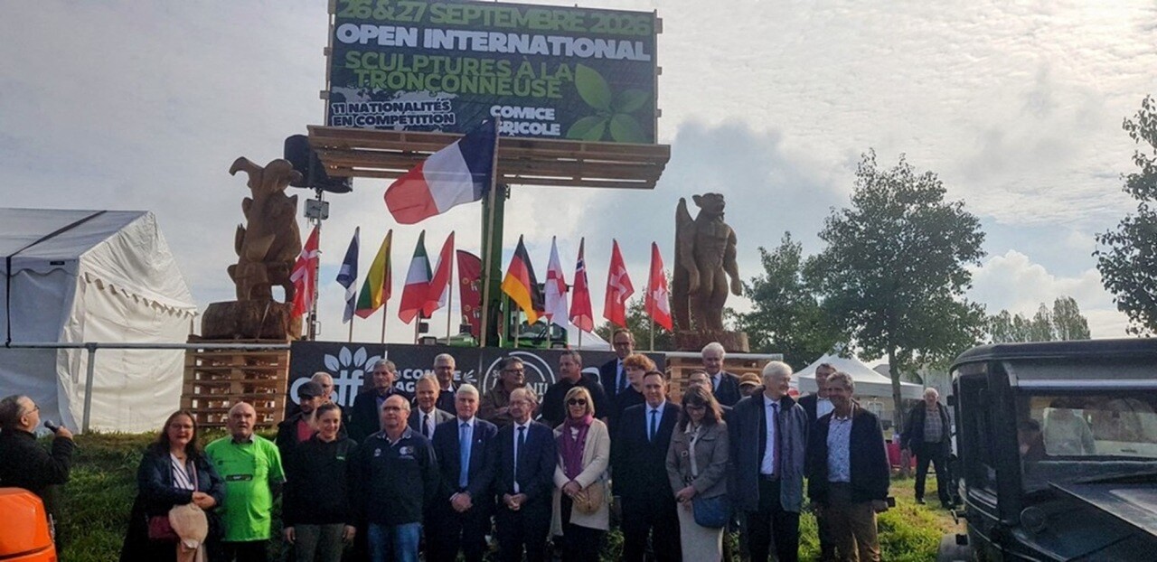en 2026, cette commune accueillera les champions mondiaux de sculptures à la tronçonneuse